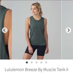 Lululemon Breeze By Muscle Tank II Size 4-6 | Excellent Condition!